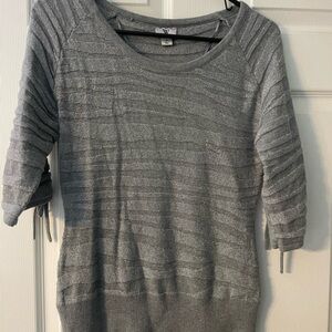 Elegant Gray Women's Sweater